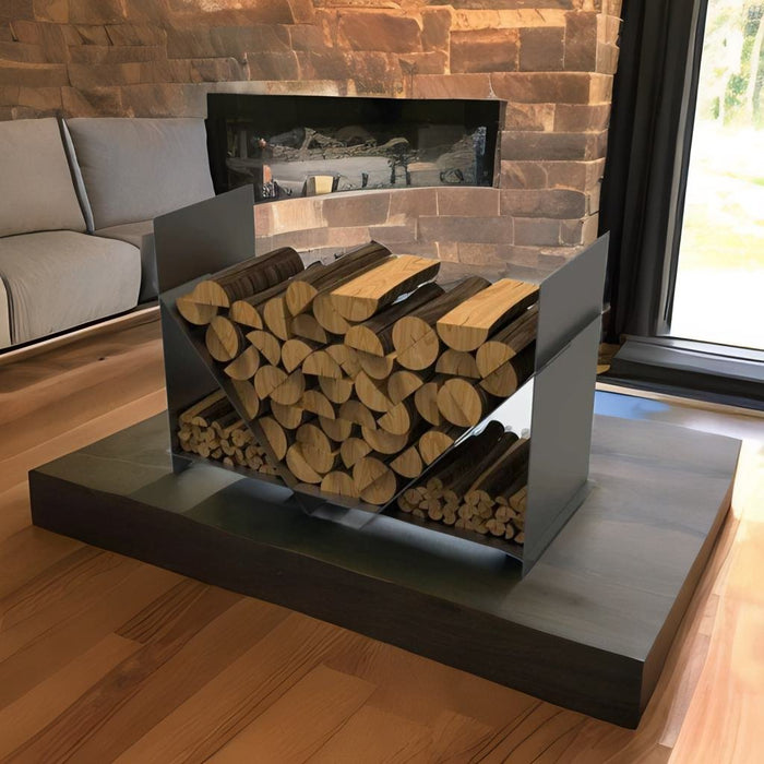 Modern Fire Wood Rack